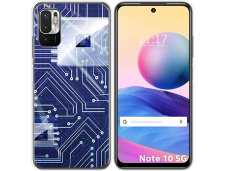 Carcasa Xiaomi POCO M3 Pro 5G TUMUNDOSMARTPHONE Circuito Multicolor