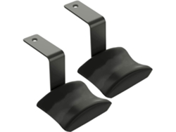Juego De 2 Ganchos Para Colgar Auriculares De Pc - Negro