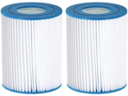 Cartucho De Filtro Para Piscina Tipo Ii, Pacote Bestway 58094, Substituição Universal Bombaspiscina. (2 Unidades)