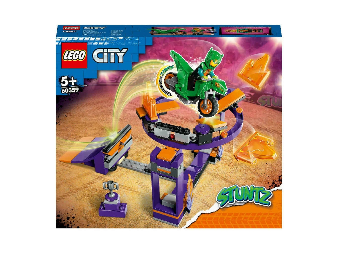 Desafio Acrobático da Rampa de Afundanço - 60359 LEGO-CITY 