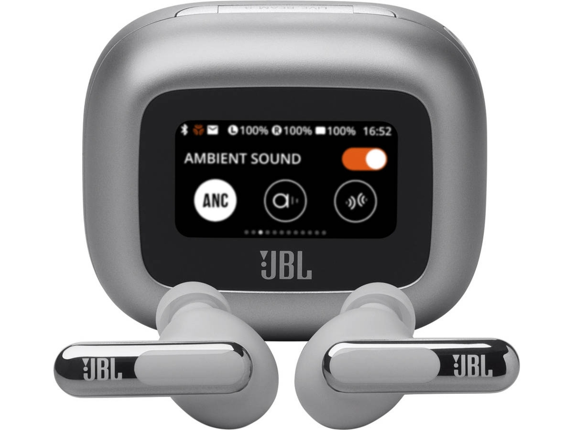 Auriculares Bluetooth True Wireless JBL LIVE BEAM 3 (In Ear - Micrófono - Cancelación de ruido - Morado)
