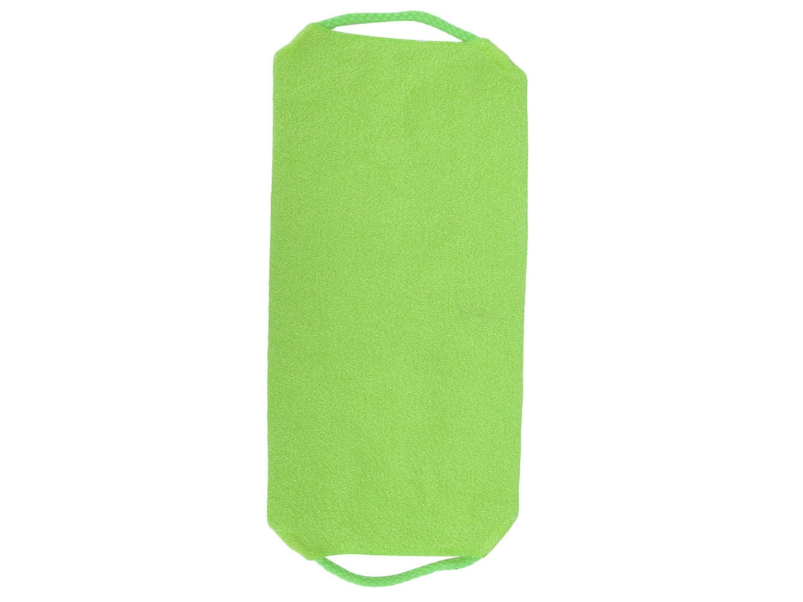 Toalla Exfoliante De Ducha Con Cremallera, Limpiador Corporal Y Masajeador, Fabricas De Poliéster, Nylon Y Fibra De Bambú, Reutilizable