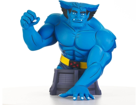 Figura La Bestia Busto X-Men Marvel Serie Animada 15 cm