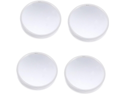 Reflector Óptico Para Microscopio Biológico, 4 Piezas, Vidrio De Alta Definición
