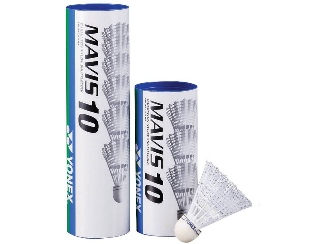 Volante de Bádminton YONEX Mavis 10 77 (6 Units)