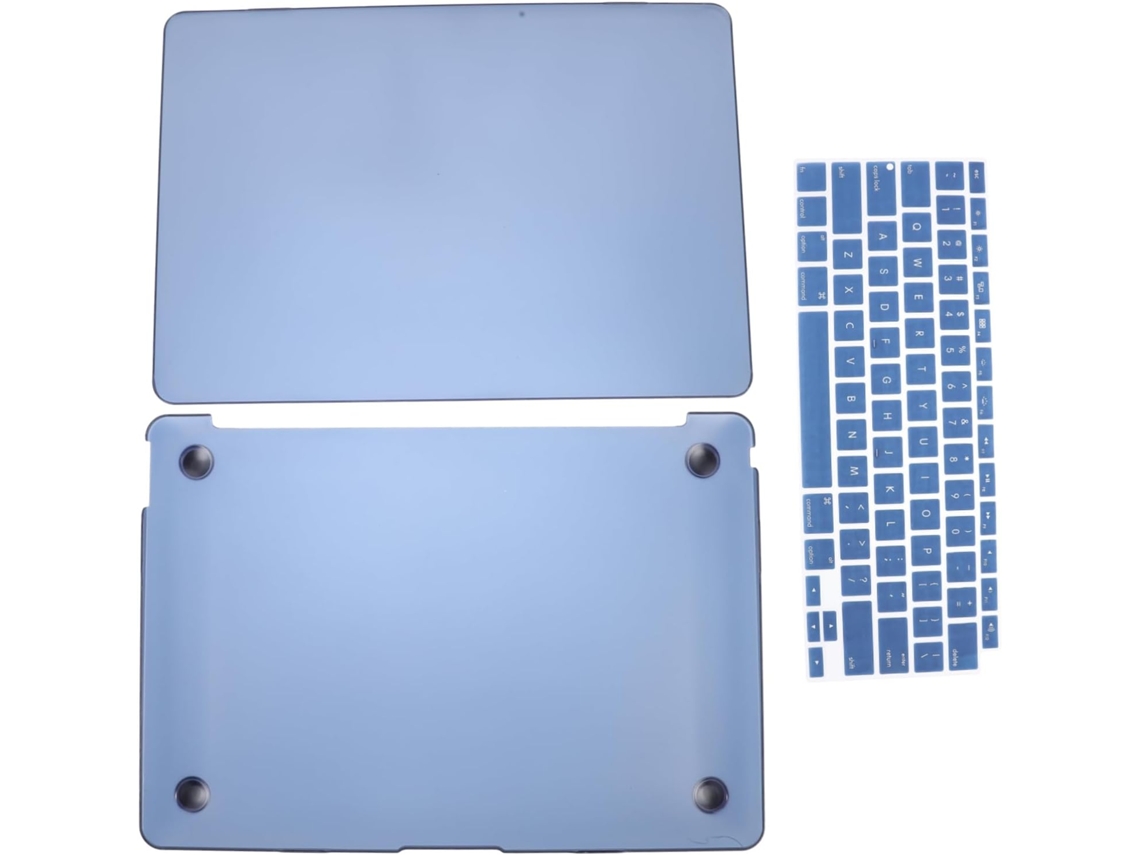 1 Juego De Funda Mate Ligera Para Air Con Protector De Teclado A Juego.