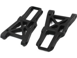 2 piezas de brazos de suspensión delanteros inferiores de plástico para coche RC a escala 1/10 CHABERLU