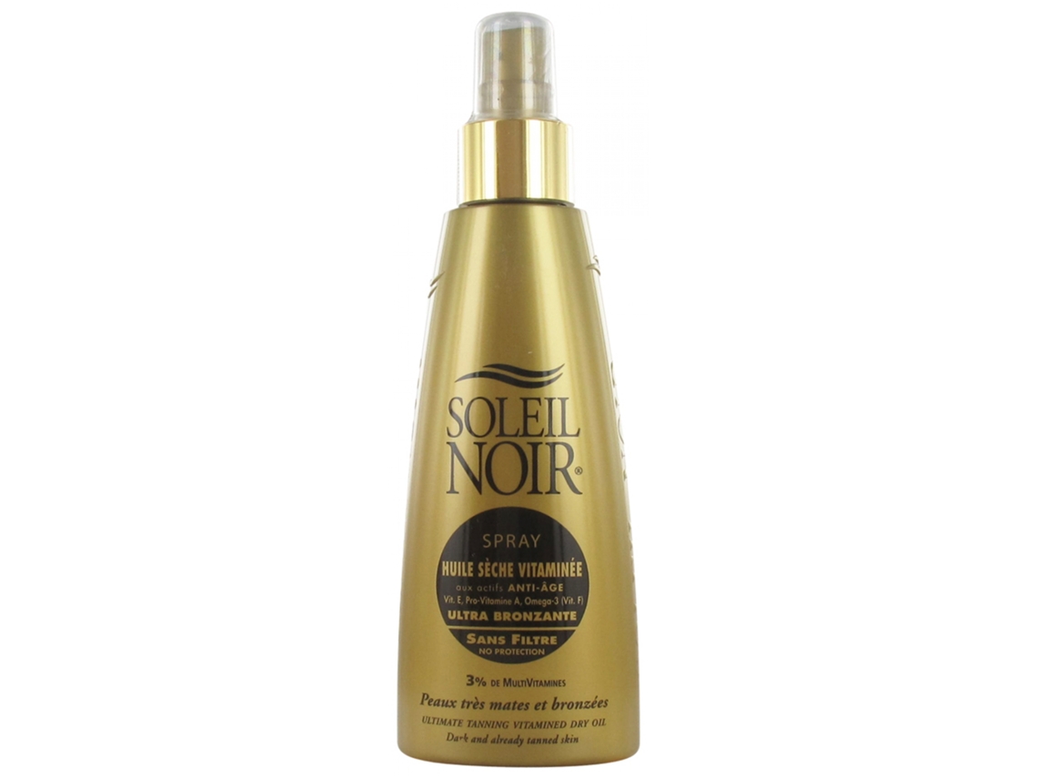 Aceite Seco Vitaminado Ultra Bronceador Sin Filtro Spray 150 Ml SOLEIL NOIR