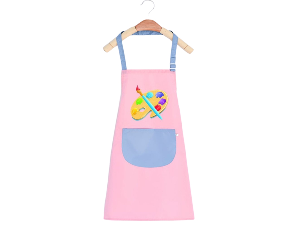 Delantales Para Cocinar Para Cocinar, Plataforma De Cocción Resistente Al Agua De Correa Para El Cuello Ajustable Para Niños Pequeños Y Niños, Diseño