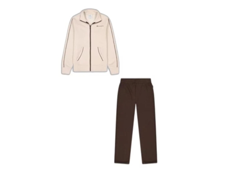 Chándale de Mujer para Fitness CHAMPION Legacy Beige (M)