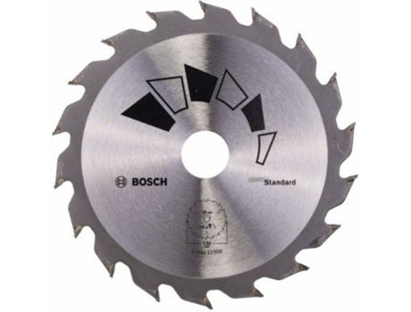 Disco de Sierra Circular BOSCH Standard D= 130 mm - Orifício= 20 mm - De= 18