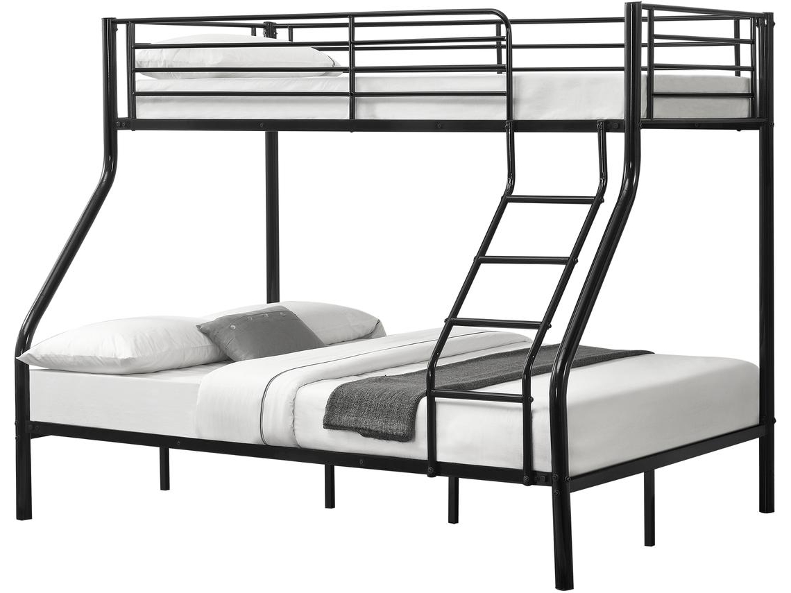 NEU.HAUS Litera (Negro - Metal - 140x200 cm)