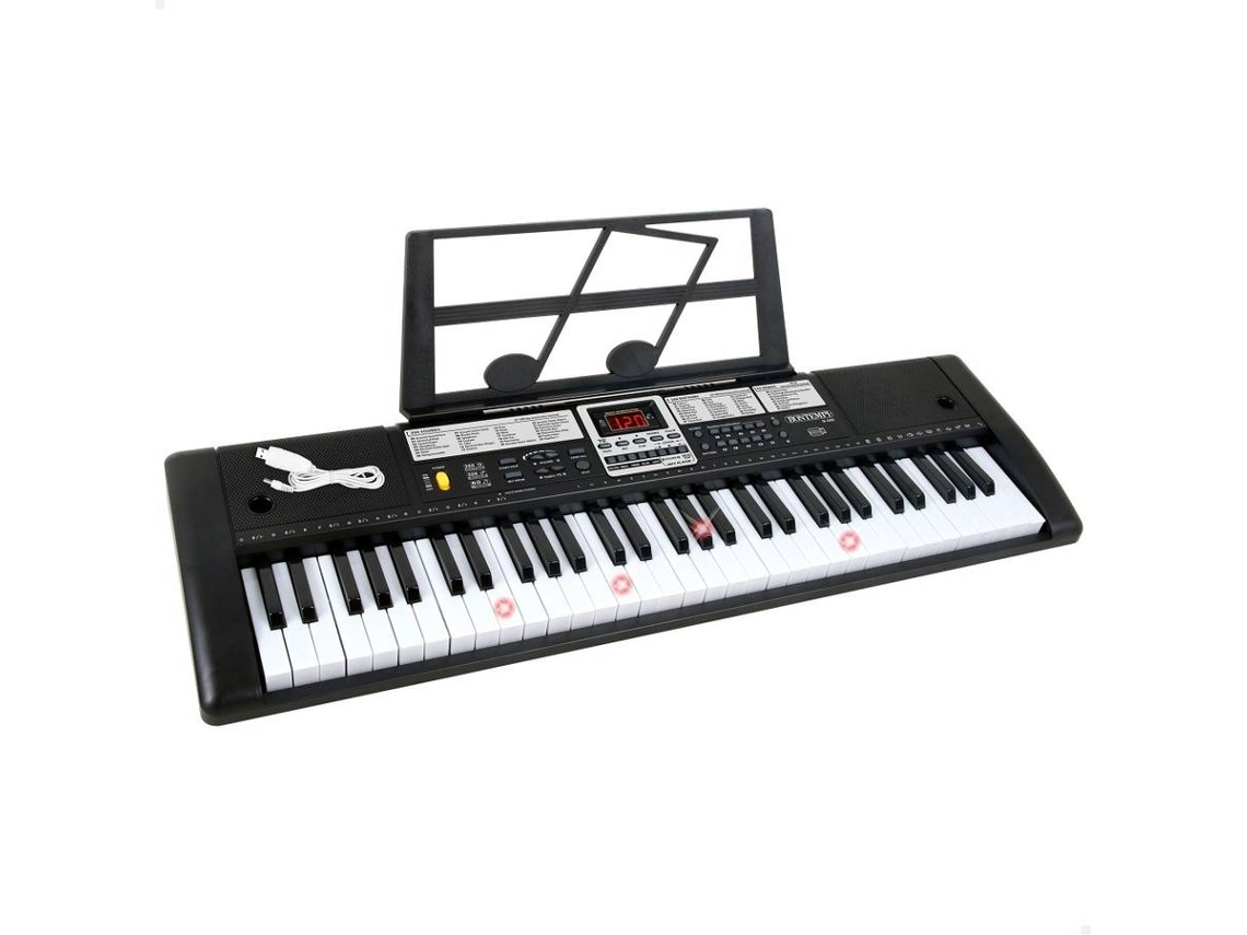 Musical BONTEMPI Teclado con Soporte Para Partitura 61 Teclas (Edad Mínima: 5 Años)