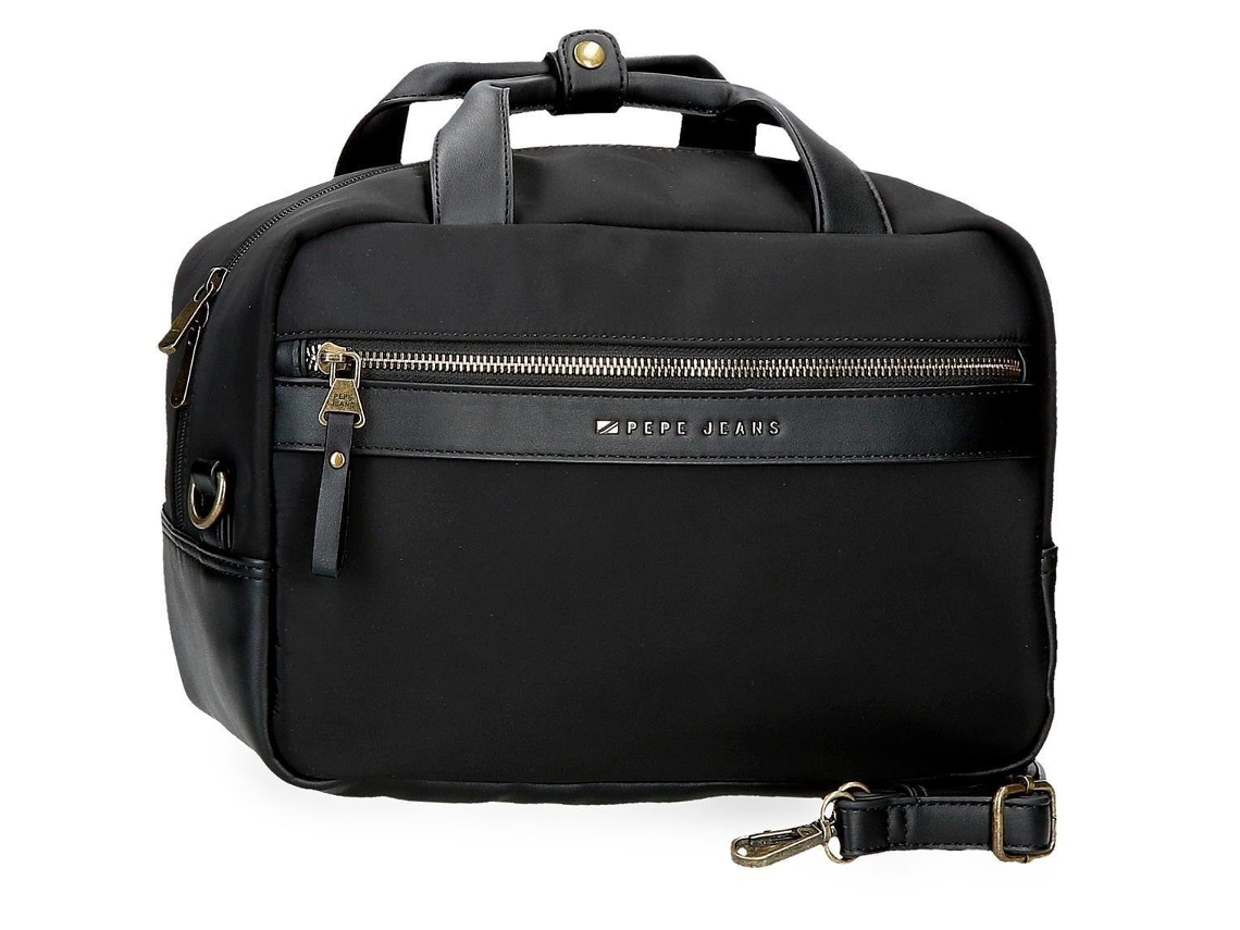 PEPE JEANS Neceser De Viaje Poliéster y PU Morgan Negro