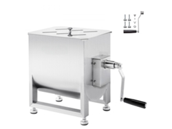 Mezcladora de carne de acero inoxidable de 30L para charcutería y pienso Tekmaquinas
