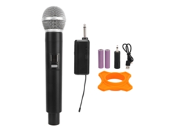 Micrófono Inalámbrico Dinámico De Metal Cardioide Para Karaoke Y Streaming En Vivo