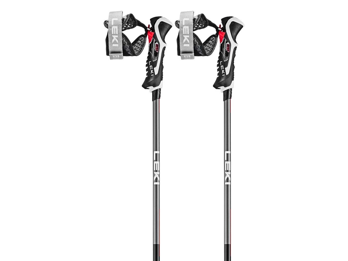 Bastón LEKI ALPINO Pólos Carbon 14 3d Prateado 115 cm