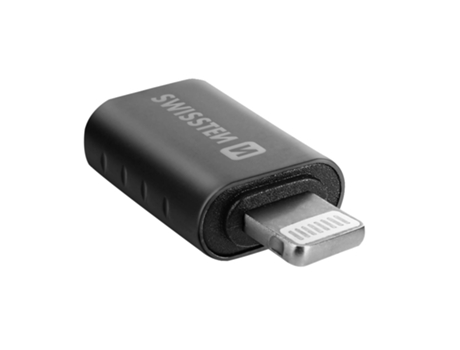 Adaptador Otg Lightning A Usb Para Transferencia de Datos Y Carga SWISSTEN