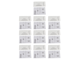 10 Juegos De Filtros De Fibra, Compatibles Con Aspiradoras Miele Fjm Gn Series, Color Blanco.