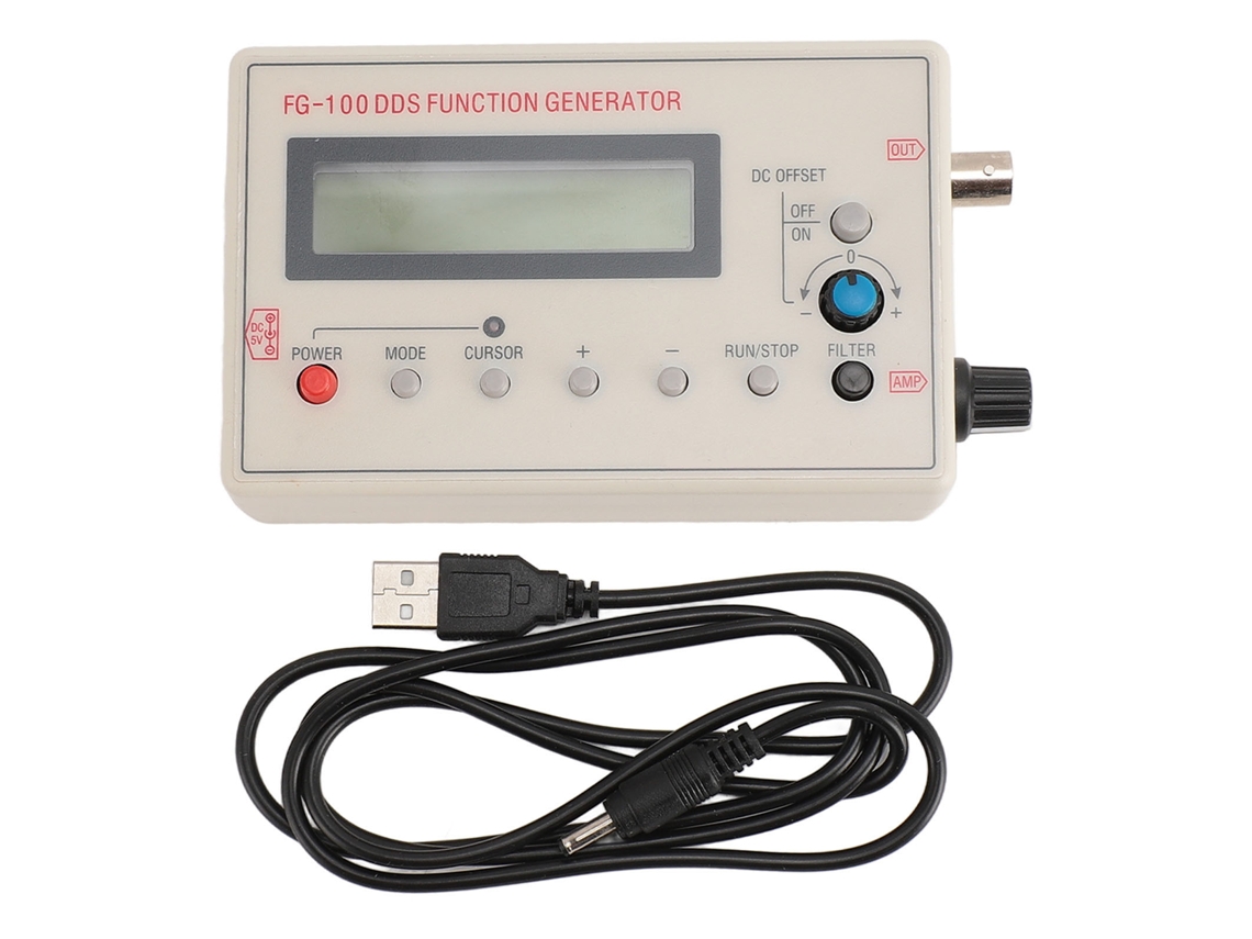 Generador De Señales Funcionales Dds De 1 Hz A 500 Khz, Contador Multiforma De Onda, Cc 3,5-10 V