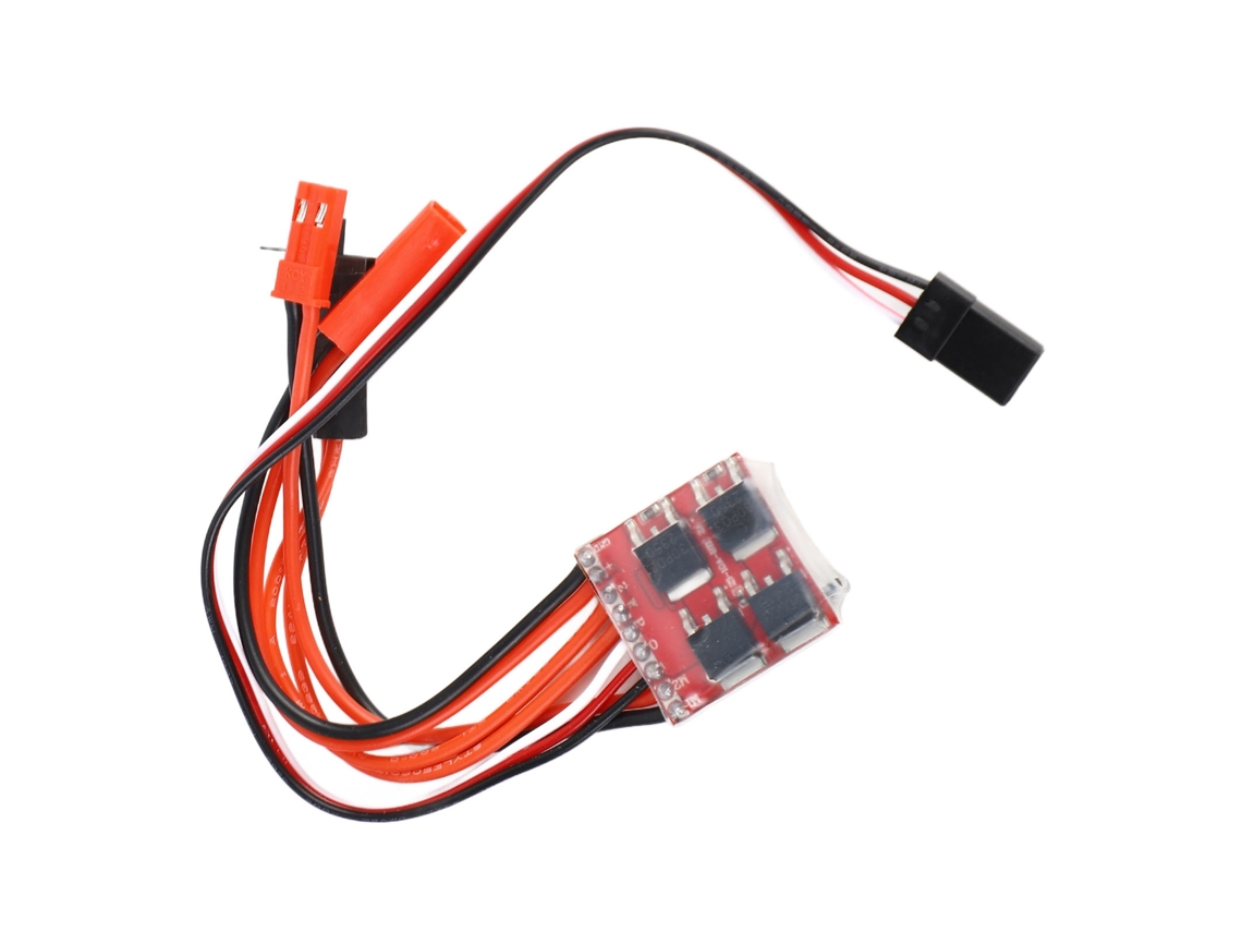 Controladores De Velocidad Eléctricos Para Motores Rc De 30 A, Estables, Para Coches Y Barcos Rc A Escala 1/16, 1/18 Y 1/24.