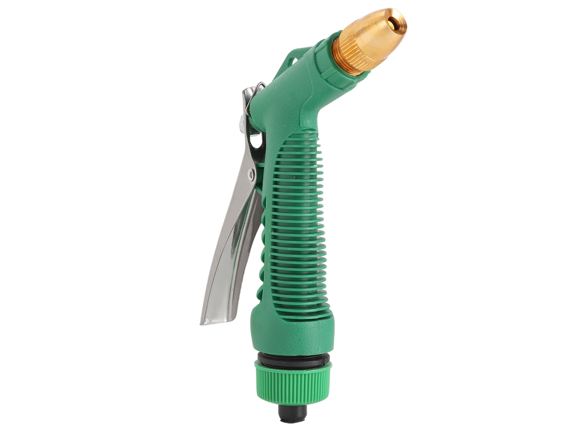 Boquilla de manguera de alta presión para lavado de automóviles y jardines, limpieza eficiente.