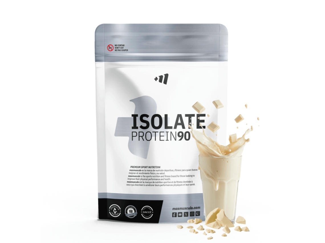 Isolate 90 Cfm - 500 G Chocolate Blanco Masmusculo