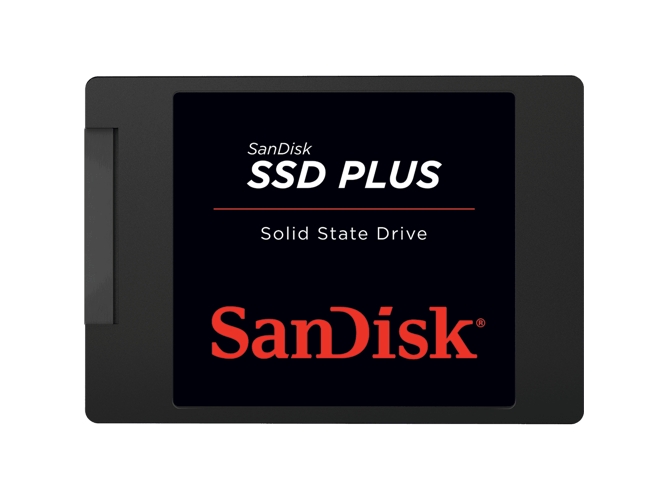 Disco SSD Interno SANDISK Plus (120 GB - SATA - 530 MB/s)