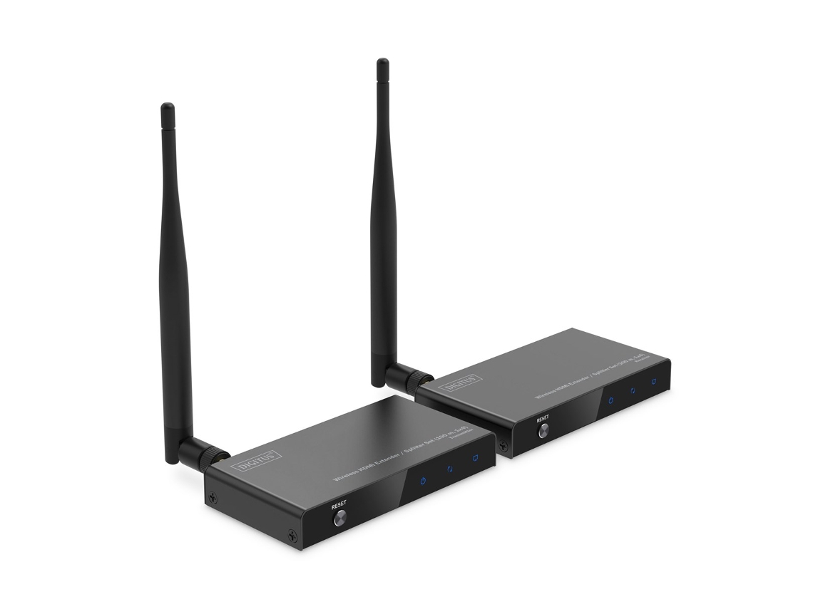 Conjunto extensor/divisor HDMI inalámbrico Digitus (100 m, 1 x 4)