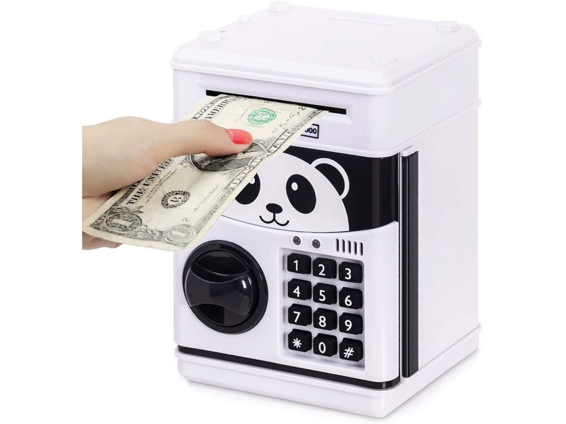 2026-caja De Ahorros Electrónica Atm Con Contraseña Musical Panda Para Niños 3-12 Años Regalo De Cumpleaños