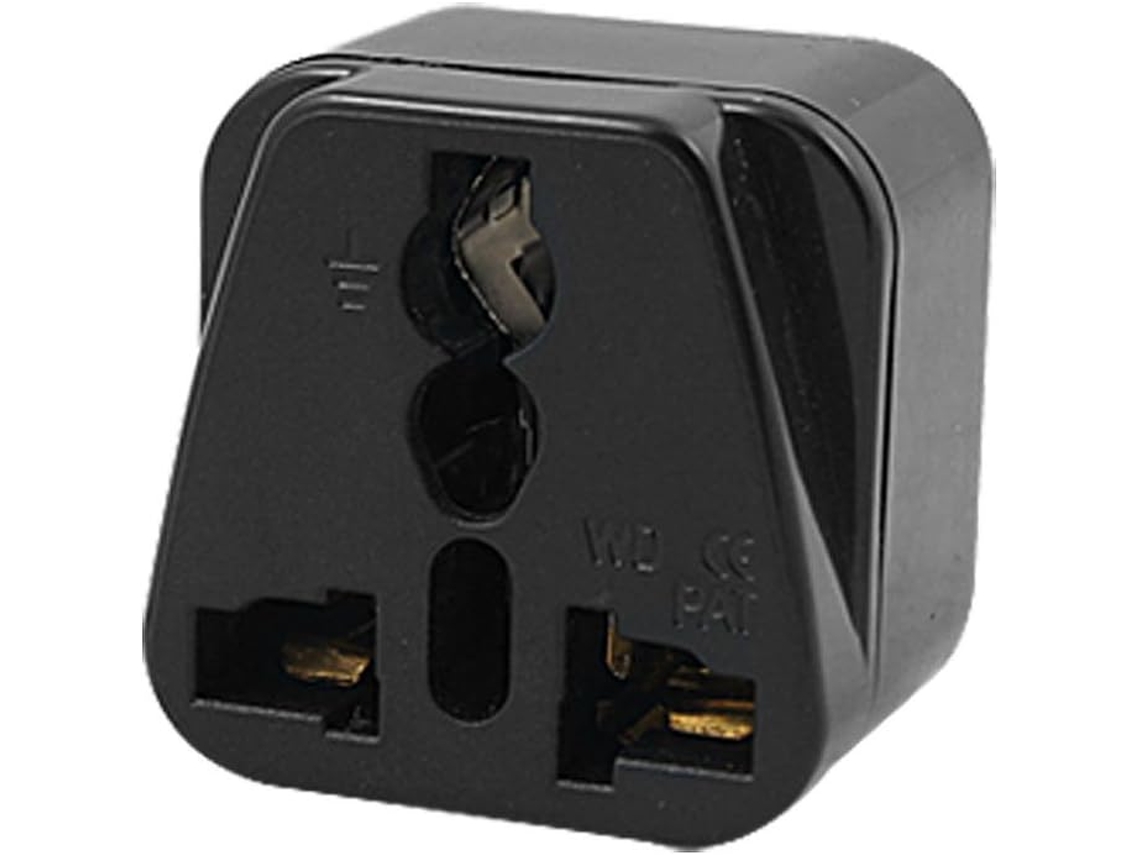 Adaptador Convertidor De Enchufe Estadounidense A Toma De Corriente Británica/australiana De 250 V,