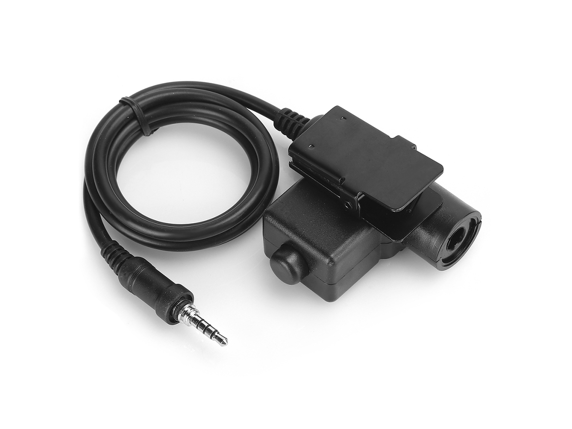 Cable Ptt Portátil Con Conector U94-7r Para Radios Yaesu Vx-6r, Vx-7r, Ft-270 Y Vx-127 (walkie-talkie).