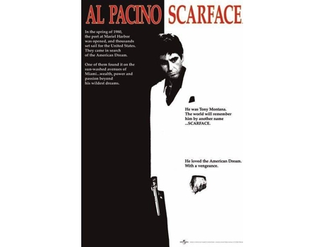 Póster GF Scarface (61x91.5 cm)