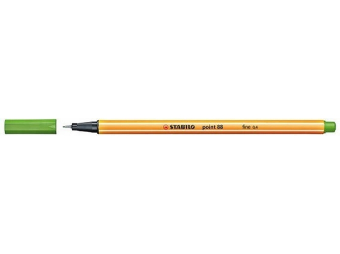 Bolígrafo Fineliner STABILO point 88 Verde