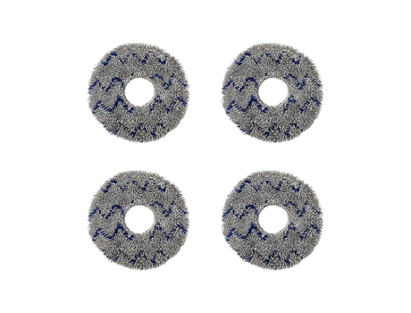 Accesorio Aspiradoras Compatibilidad Universal 4 Pzas Fregonas Pecentes Podos Polos Deebot T10 Cleimento Ac