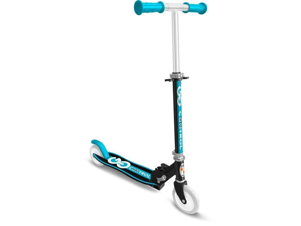 Patinete plegable Stamp con plataforma ergonómica y control de deslizamiento, mixto