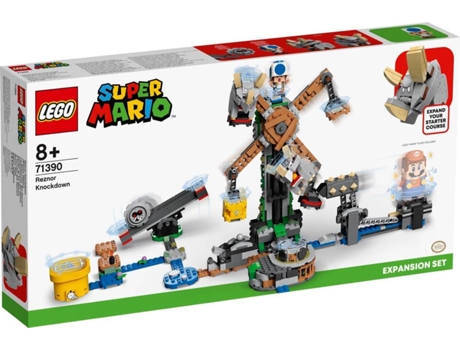 LEGO Super Mario: Set De Expansion Derribo De Los Reznors (8 - 862 piezas)