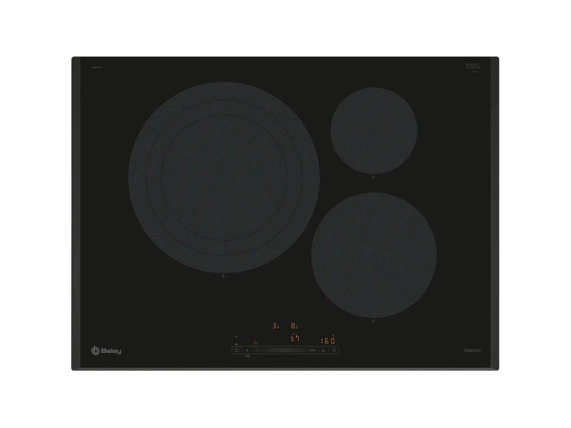 Placa de Inducción BALAY 3EB977LH (Eléctrica - 49.5 cm - Negro)