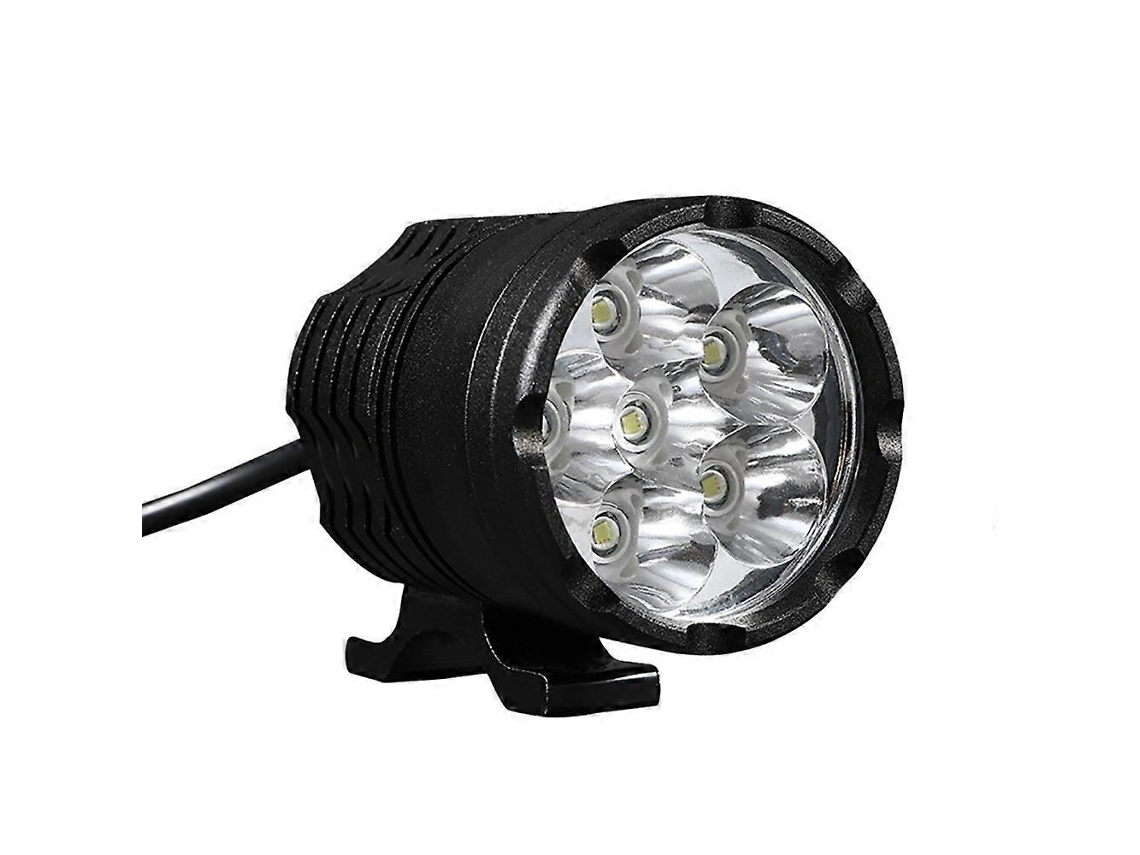Farol Auxiliar Moto Com 6 Leds À Prova D'água, Spotlights Led Para Motocicleta, Acessórios De Equipamento Moto
