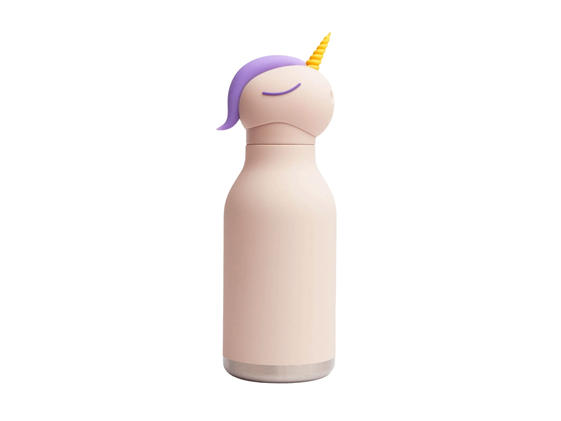 Botella térmica Asobu Bestie con pajita (460 ml, unicornio, Sbv44unicorn)