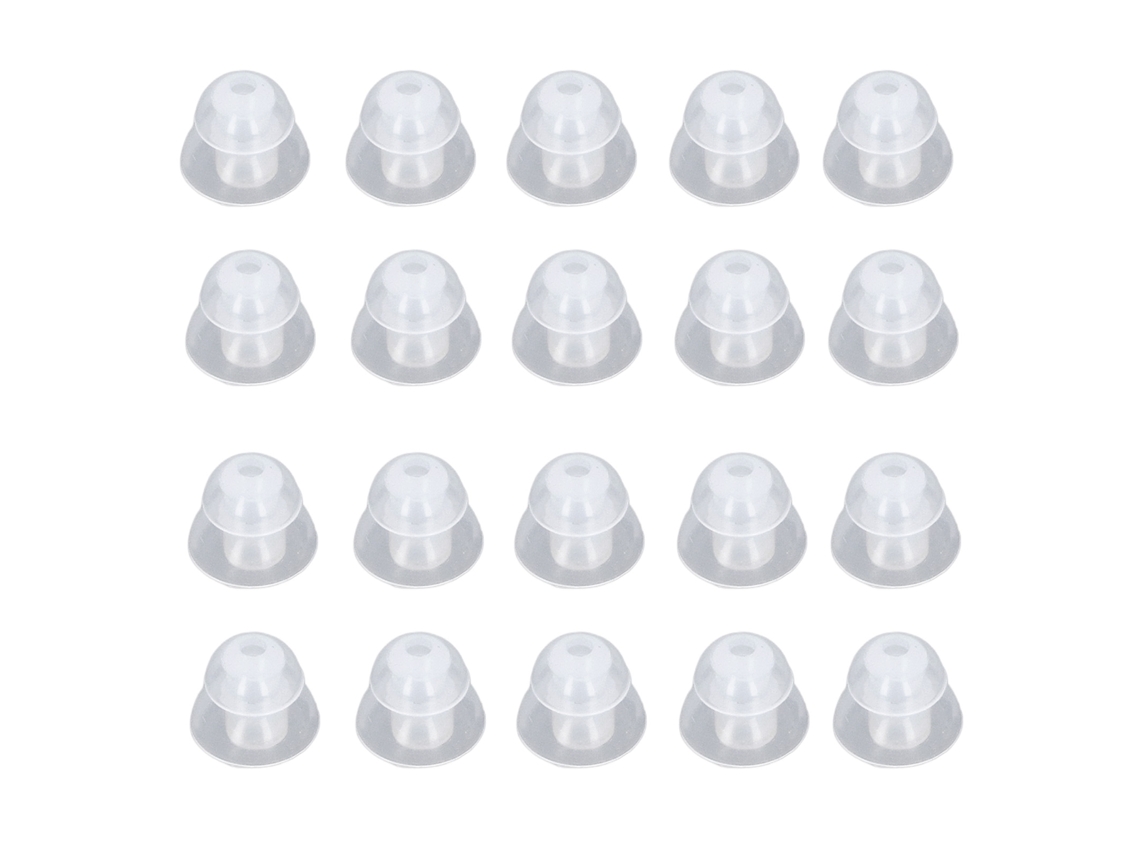 20 Piezas De Tapones De Silicona Para Los Oídos De Repuesto Para Audífonos Sound Aid, Suaves Y Cómodos, De Bolsillo, Para Audífonos Sound Aid Pequeños
