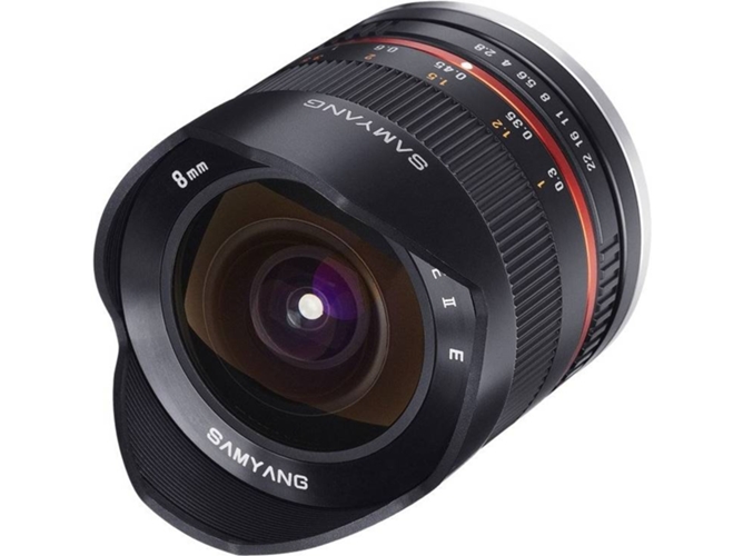 Objetivo SAMYANG 8mm F2.8 Ii ojo de pez E (Negro - Encaje: Sony E - Apertura: f/3.5 - f/22)