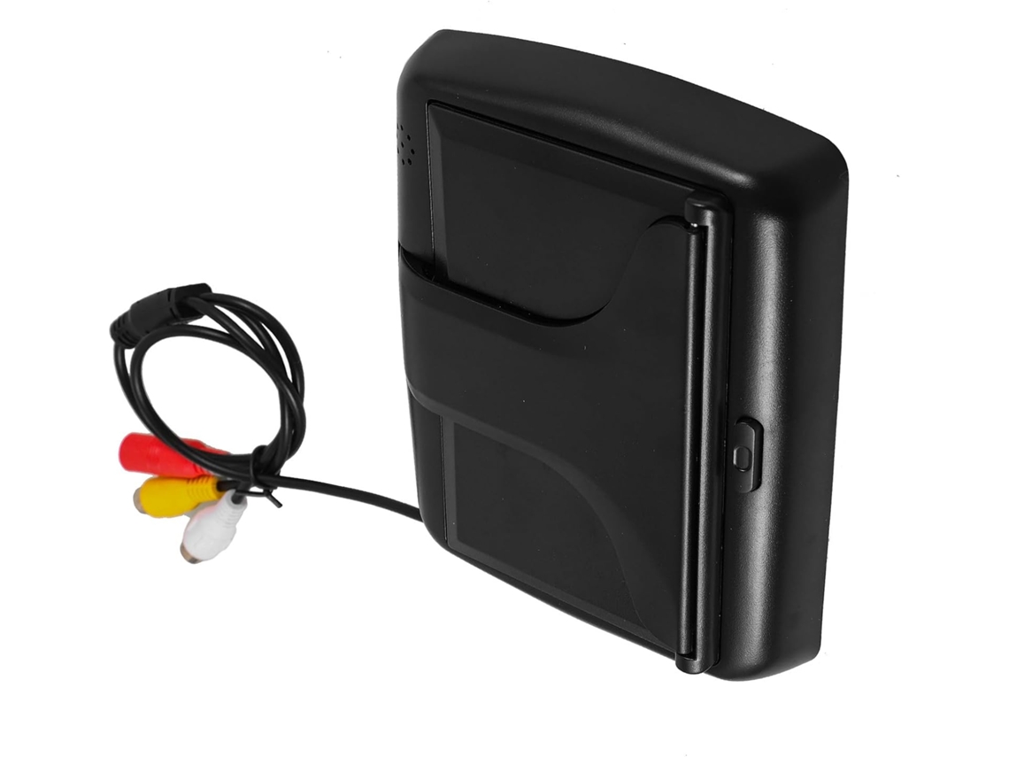 Pantalla Plegable De 4,3 Pulgadas Para Cámara De Visión Trasera, Monitor Para Coche Y Camión De 12-24 V.