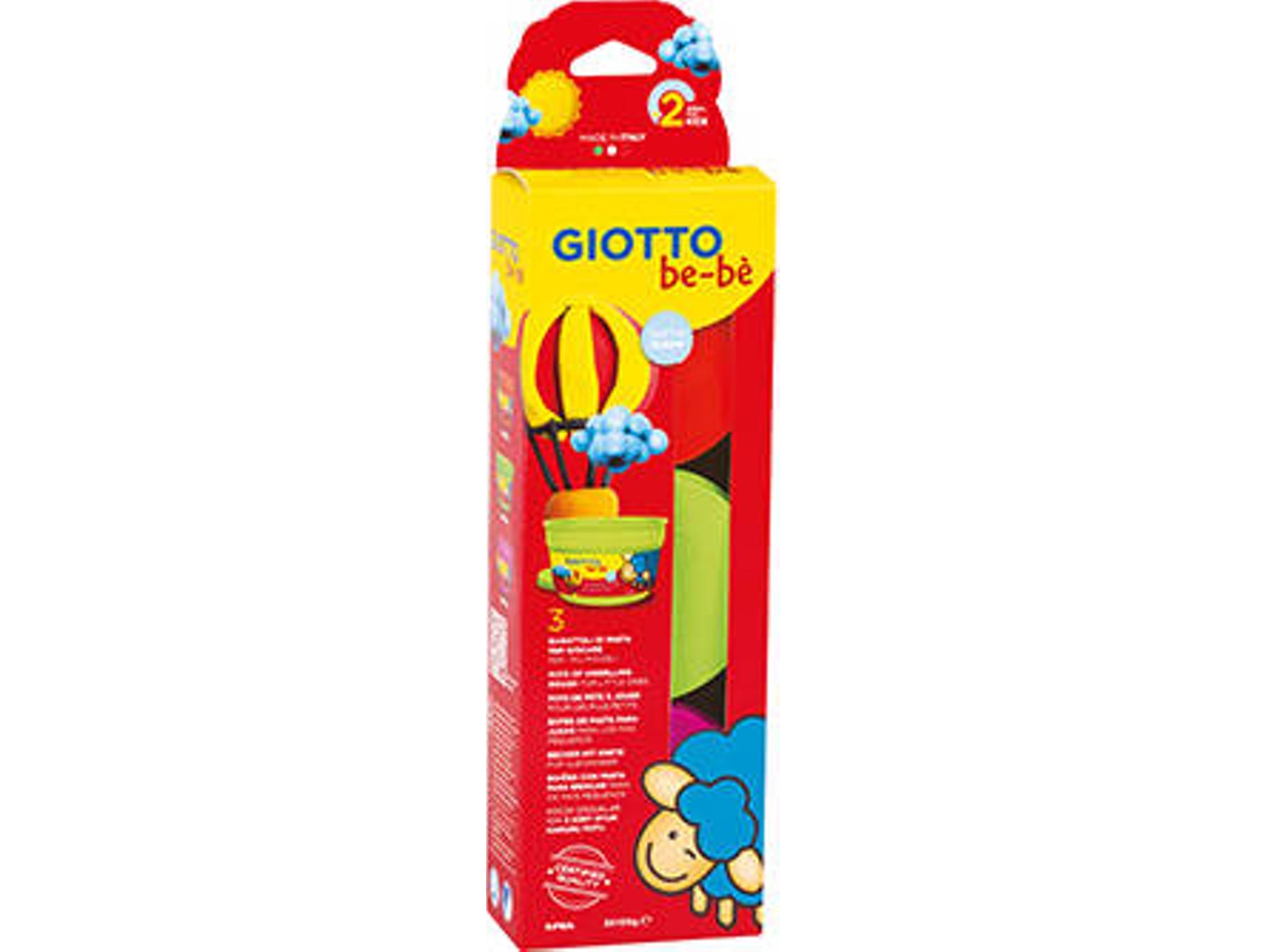 Plastilina GIOTTO Be-Be (100 g - 3 und)