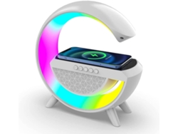 Altavoz Lámpara Bluetooth Portátil Klack – Lámpara De Mesa, Altavoz Y Cargador Inalámbrico Tipo G
