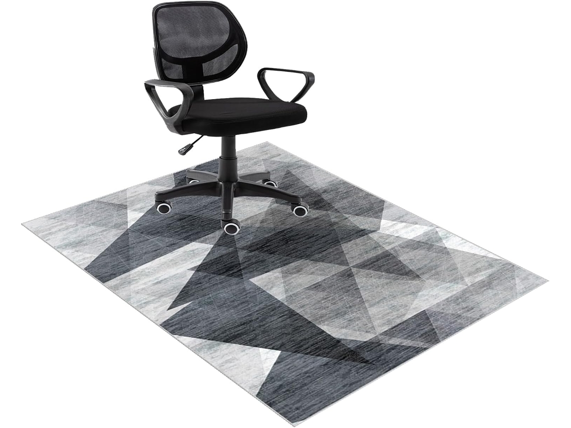 Tapete Protetor 90 X 140 Cm Piso Proteção Pisos Duros, Cadeiras