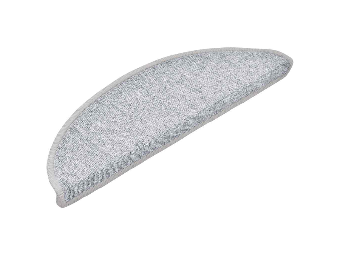 Peldaños De Escalera 20 Piezas 56x17x3 Cm Gris Claro
