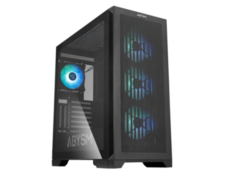 Caja para PC Abysm Gaming E-ATX DANUBE MURA BX300 Black ARGB