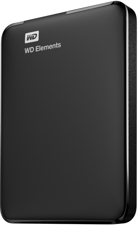 Disco HDD Externo WESTERN DIGITAL Elements (Negro - 1 TB - USB 3.0)