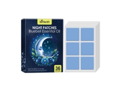 Parche nocturno Ximonth Sleep Patch, parche perfumado con aceites esenciales de jazmín, lavanda, cítricos y Blue Wind para dormir.